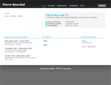 Tablet Screenshot of bourdial.moncv.com