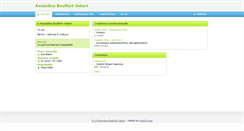 Desktop Screenshot of amandine-bouffort-jobert.moncv.com