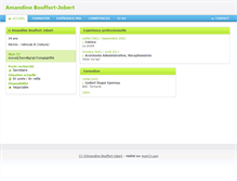 Tablet Screenshot of amandine-bouffort-jobert.moncv.com