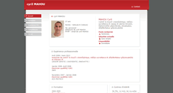 Desktop Screenshot of mahou-cyril.moncv.com