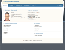 Tablet Screenshot of anthony-guichard.moncv.com