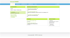 Desktop Screenshot of mourad-saidi.moncv.com
