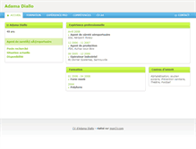 Tablet Screenshot of adamadiallo69.moncv.com