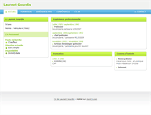 Tablet Screenshot of laurent-gourdin.moncv.com