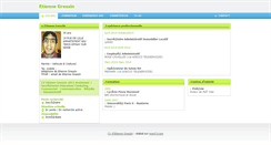 Desktop Screenshot of etienne-gressin.moncv.com