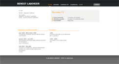 Desktop Screenshot of benoit-laborier.moncv.com