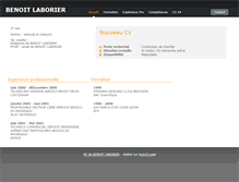 Tablet Screenshot of benoit-laborier.moncv.com