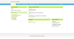 Desktop Screenshot of francis-maillet.moncv.com