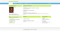 Desktop Screenshot of emmanuel-girault.moncv.com