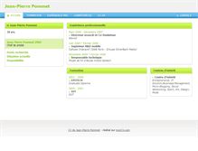 Tablet Screenshot of jppommet.moncv.com