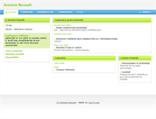 Tablet Screenshot of antoine.renault.moncv.com