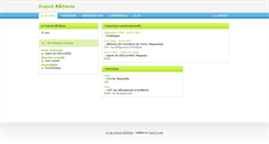 Desktop Screenshot of franck.rebois.moncv.com