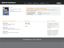 Tablet Screenshot of gabriel-souleyre.moncv.com