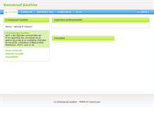 Tablet Screenshot of emmanuel.gauthier.moncv.com