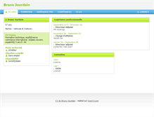 Tablet Screenshot of bruno-jourdain.moncv.com