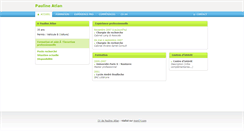 Desktop Screenshot of paulineatlan.moncv.com