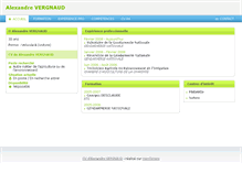 Tablet Screenshot of alexandre-vergnaud.moncv.com