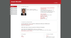 Desktop Screenshot of joseph-mellado.moncv.com