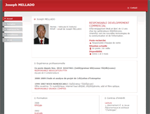 Tablet Screenshot of joseph-mellado.moncv.com