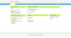 Desktop Screenshot of franckleflohic.moncv.com
