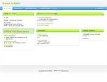 Tablet Screenshot of franckleflohic.moncv.com