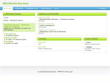 Tablet Screenshot of jdarciaux.moncv.com