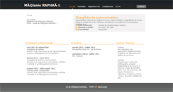 Desktop Screenshot of melanie-raphael.moncv.com