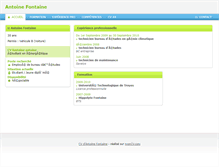 Tablet Screenshot of antoine-fontaine.moncv.com