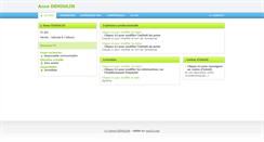 Desktop Screenshot of anne-demoulin.moncv.com