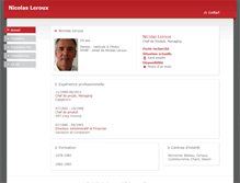 Tablet Screenshot of nicolas-leroux.moncv.com