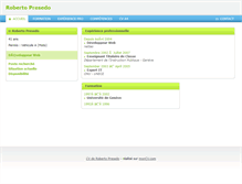 Tablet Screenshot of presedo.moncv.com