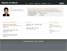 Tablet Screenshot of damien.le-gallo.moncv.com