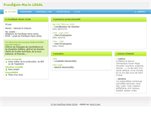 Tablet Screenshot of franois-marie.moncv.com