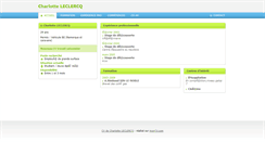 Desktop Screenshot of chralotte-leclercq.moncv.com