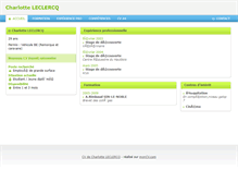 Tablet Screenshot of chralotte-leclercq.moncv.com