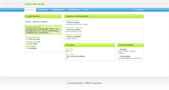 Desktop Screenshot of lydieramond.moncv.com