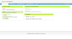Desktop Screenshot of alicefourmy.moncv.com
